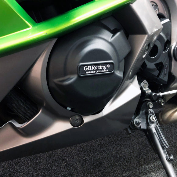 GB Racing Kawasaki Ninja 1000SX 2020-2024; Z1000 & Z1000SX 2011-2020; Versys 1000 2012-2024; Z1100SX & Versys 1100 2025-2026; Z1100/SE 2026 Stock Secondary Engine Cover - Alternator/Generator