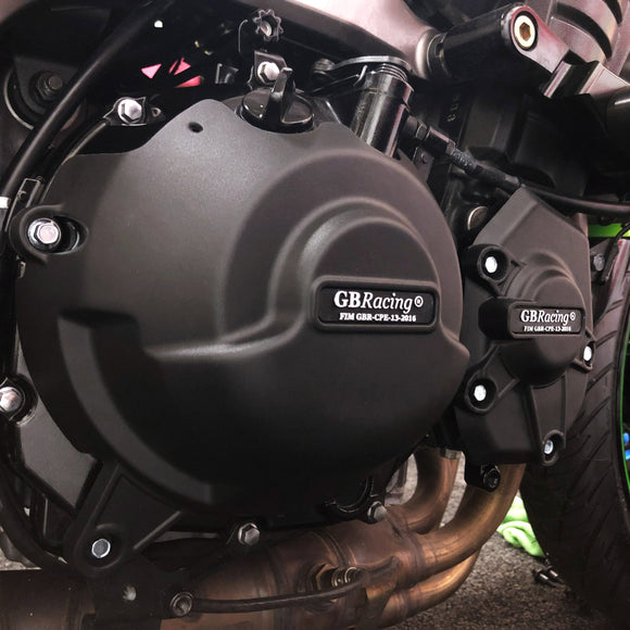 GB Racing Kawasaki Ninja 1000SX 2020-2024; Z1000 & Z1000SX 2011-2020; Versys 1000 2012-2024 Stock Secondary Engine Cover - Clutch/Gearbox