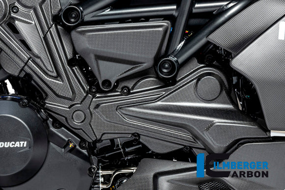 DUCATI Diavel 1260 (2019-2022) Ilmberger Carbon Cambeltcover Horizontal Cylinder - Matt Finish