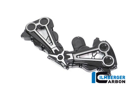 DUCATI XDiavel / S (1300cc) (2018-2024) Ilmberger Carbon Cam Belt Covers (3-pieces) With Chrome Detail - Gloss Finish