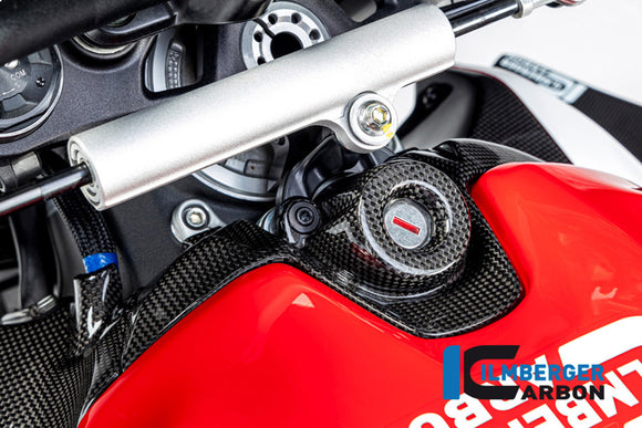 DUCATI Streetfighter V2 (2021-2024) Ilmberger Carbon Ignition Switch Cover (Gloss Finish)