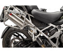 Triumph Tiger 1200 X / Explorer All Models (16-24) Zard Sabbia Stainless Slip-On Kit-3
