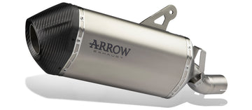 BMW F 750 GS Sonora titanium silencer with carby end cap