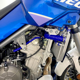 Aprilia Tuareg 660 2022 - 2025 5 Piece Samco Sport Silicone Radiator Coolant Hose Kit - P3Tuning