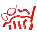Aprilia V4 Tuono 1100 RR / Factory 2015 - 2023 8 Piece Samco Sport Silicone Radiator Coolant Hose Kit - P3Tuning