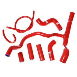 Aprilia V4 Tuono 1100 RR / Factory 2015 - 2023 8 Piece Samco Sport Silicone Radiator Coolant Hose Kit - P3Tuning