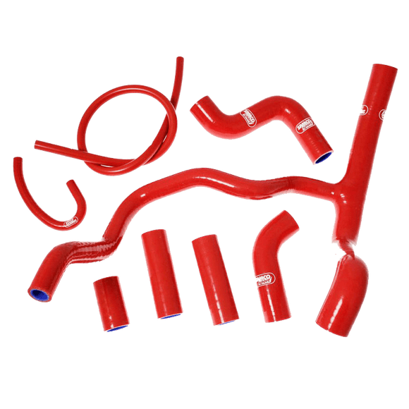 Aprilia V4 Tuono 1100 RR / Factory 2015 - 2023 8 Piece Samco Sport Silicone Radiator Coolant Hose Kit - P3Tuning