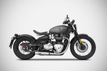 Triumph Bobber 1200 2017-2023 Zard BOBBER 1200 EXHAUST | SLIP-ONS (17-20)