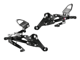 Bonamici Racing - Aluminium Rearsets - Aprilia RS 660 2020 - P3Tuning