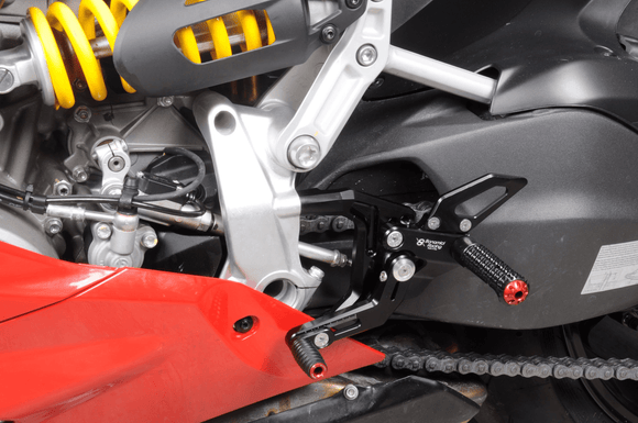 Bonamici Racing - Aluminium Rearsets - Ducati Panigale 899 2012 - 2015 - P3Tuning