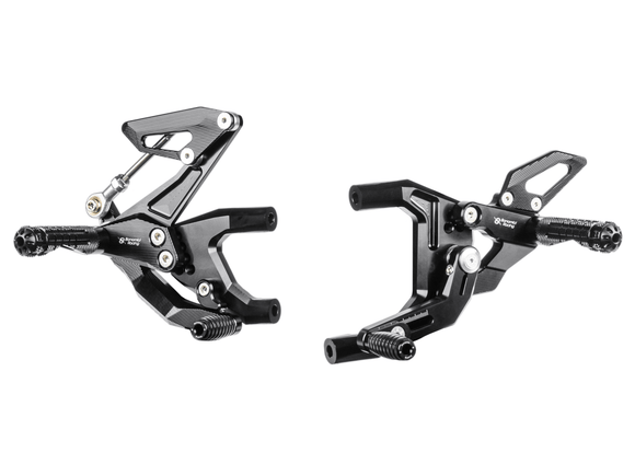 Bonamici Racing - Aluminium Rearsets - Ducati Panigale 959 2016 - 2018 - P3Tuning