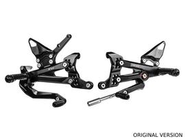 Bonamici Racing - Aluminium Rearsets - Ducati Panigale V4 S 2018 - 2023 - P3Tuning