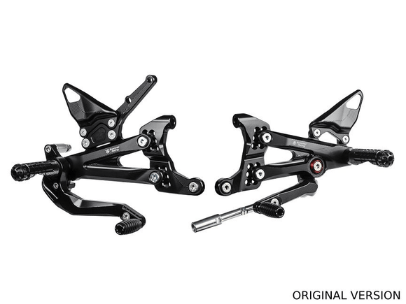 Bonamici Racing - Aluminium Rearsets - Ducati Panigale V4 S 2018 - 2023 - P3Tuning
