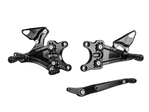 Bonamici Racing - Aluminium Rearsets - Honda CBR1000RR /SP/SP2 2017 - 2019 - P3Tuning