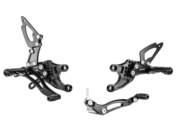 Bonamici Racing - Aluminium Rearsets - Honda CBR600RR 2007 - 2021 - P3Tuning