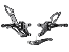 Bonamici Racing - Aluminium Rearsets - Honda CBR600RR 2007 - 2021 - P3Tuning