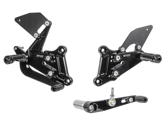 Bonamici Racing - Aluminium Rearsets - HONDA CBR650 F 2014 - 2018 - P3Tuning