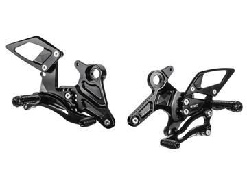Bonamici Racing - Aluminium Rearsets - Kawasaki Ninja 650 2017 - 2021 - P3Tuning