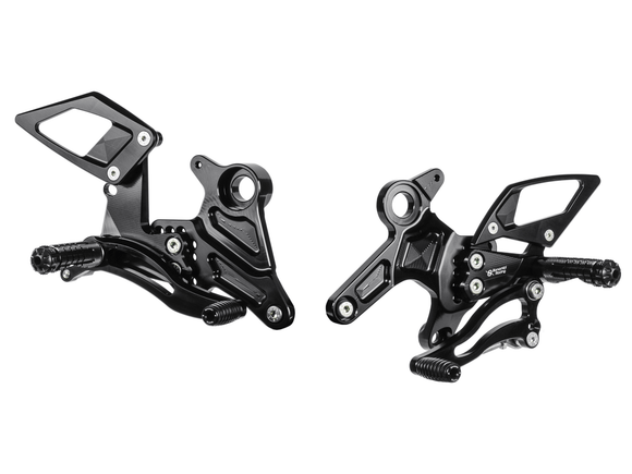 Bonamici Racing - Aluminium Rearsets - Kawasaki Z 650 2017 - 2021 - P3Tuning