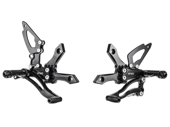 Bonamici Racing - Aluminium Rearsets - Kawasaki Z1000 2007 - 2009 - P3Tuning