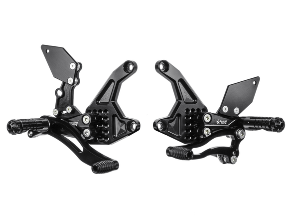 Bonamici Racing - Aluminium Rearsets - Kawasaki Z900 2017 - 2019 - P3Tuning