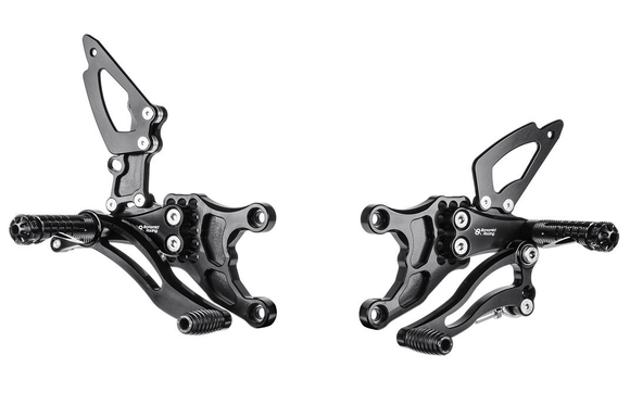 Bonamici Racing - Aluminium Rearsets - Kawasaki ZX - 10R 2006 - 2007 - P3Tuning