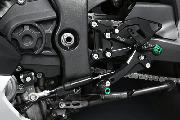 Bonamici Racing - Aluminium Rearsets - Kawasaki ZX - 10R 2021 - P3Tuning