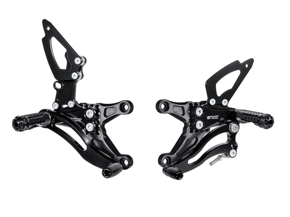 Bonamici Racing - Aluminium Rearsets - Kawasaki ZX - 6R 2005 - 2006 - P3Tuning