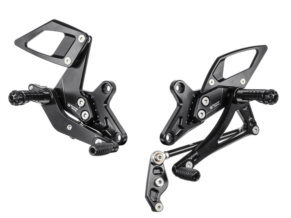 Bonamici Racing - Aluminium Rearsets - KTM 1290 Super Duke R 2013 - 2016 - P3Tuning