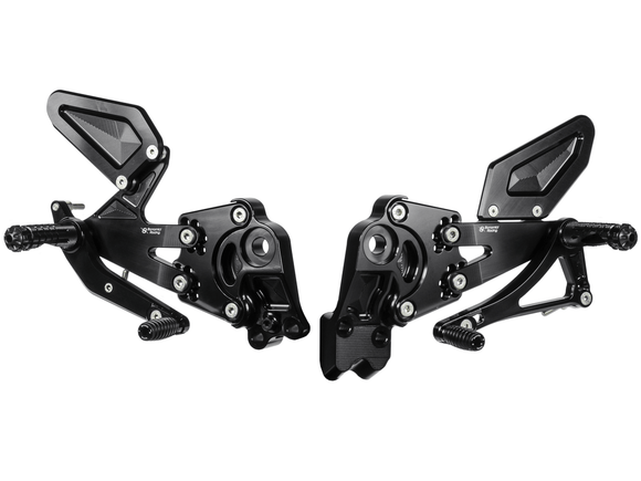 Bonamici Racing - Aluminium Rearsets - KTM Duke 200 2014 - 2020 - P3Tuning