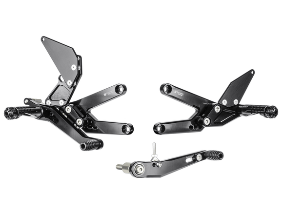 Bonamici Racing - Aluminium Rearsets (Race Shift) - Triumph Daytona 675 2013 - 2017 - P3Tuning