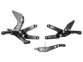 Bonamici Racing - Aluminium Rearsets (Road Shift) - Triumph Daytona 675 2013 - 2017 - P3Tuning