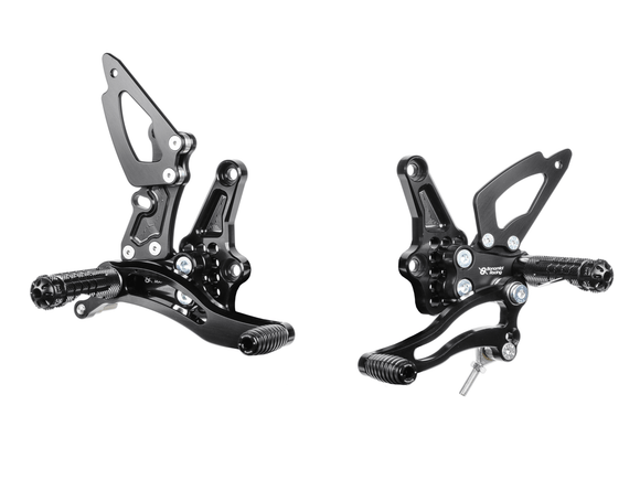 Bonamici Racing - Aluminium Rearsets (Road shift) - Triumph Speed Triple 1050 2011 - 2020 - P3Tuning