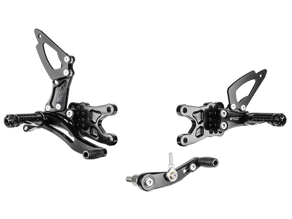 Bonamici Racing - Aluminium Rearsets - Suzuki GSX - R 1000 2009 - 2016 - P3Tuning