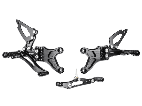 Bonamici Racing - Aluminium Rearsets - Triumph Daytona 675 2006 - 2012 - P3Tuning