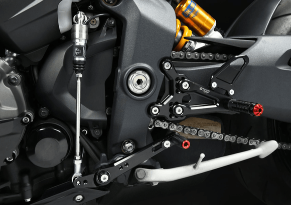 Bonamici Racing - Aluminium Rearsets - Triumph Speed Triple 1200 RS 2021 - P3Tuning