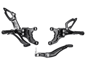 Bonamici Racing - Aluminium Rearsets - Yamaha YZF R1 2009 - 2014 - P3Tuning