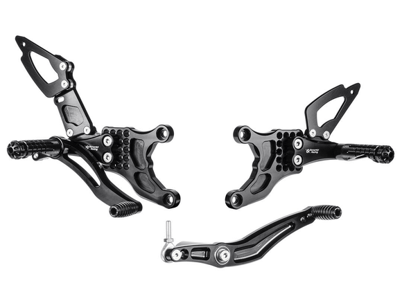 Bonamici Racing - Aluminium Rearsets - Yamaha YZF R1 2009 - 2014 - P3Tuning
