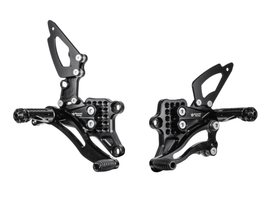 Bonamici Racing - Aluminium Rearsets - Yamaha YZF R25 2015 - 2020 - P3Tuning