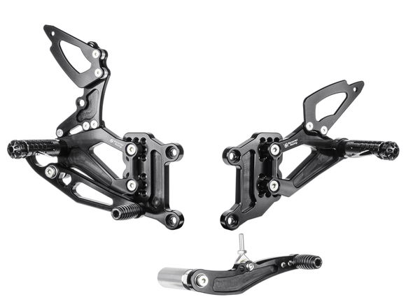 Bonamici Racing - Aluminium Rearsets - Yamaha YZF R6 1999 - 2002 - P3Tuning