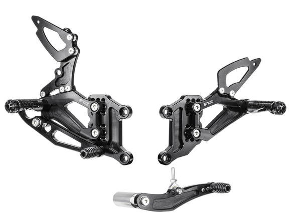Bonamici Racing - Aluminium Rearsets - Yamaha YZF R6 2003 - 2005 - P3Tuning