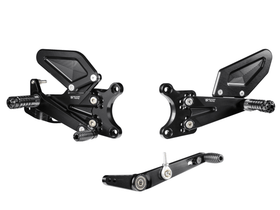 Bonamici Racing - Aluminium Rearsets - Yamaha YZF R6 2017 - 2020 - P3Tuning