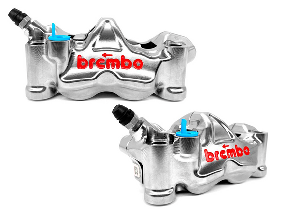 BREMBO RACING PAIR OF RADIAL BRAKE CALIPERS GP4-RX CNC P4 32 108MM