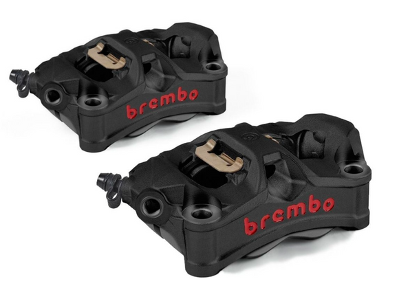 BREMBO RACING - RADIAL BRAKE CALIPERS STYLEMA - BLACK - 100MM - PADS INCLUDED