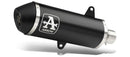 Piaggio VESPA GTV 300 Urban  aluminium "Dark" silencer with "Dark" end cap-1