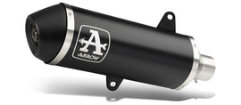 Piaggio Beverly 300 HPE Urban  aluminium "Dark" silencer with "Dark" end cap