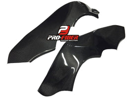 KAWASAKI ZX-10R NINJA (06-07) PRO FIBER CARBON FRAME COVERS (GLOSSY)