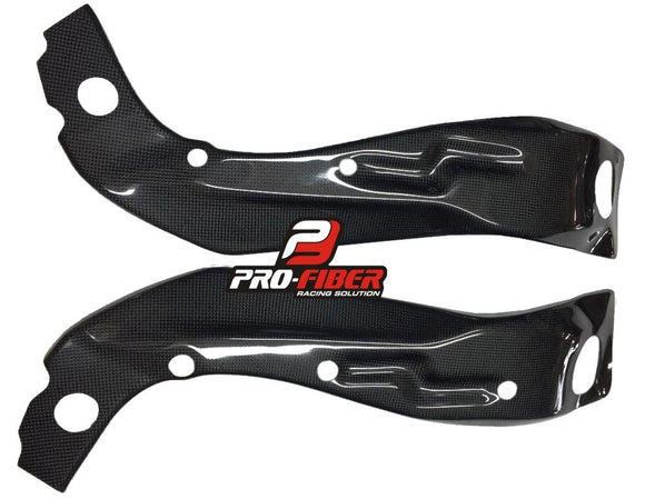 APRILIA RSV 1000 (98-03) PRO FIBER CARBON FRAME COVERS (GLOSSY)