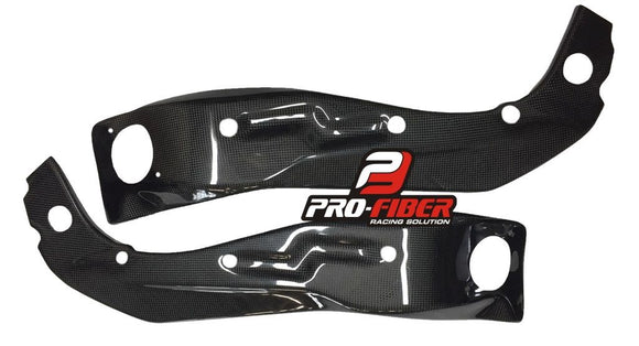 APRILIA TUONO (02-05) PRO FIBER CARBON FRAME COVERS (MATT)