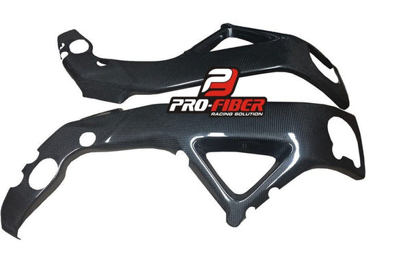APRILIA RSV4 (21-24) PRO FIBER CARBON FRAME COVERS (MATT)